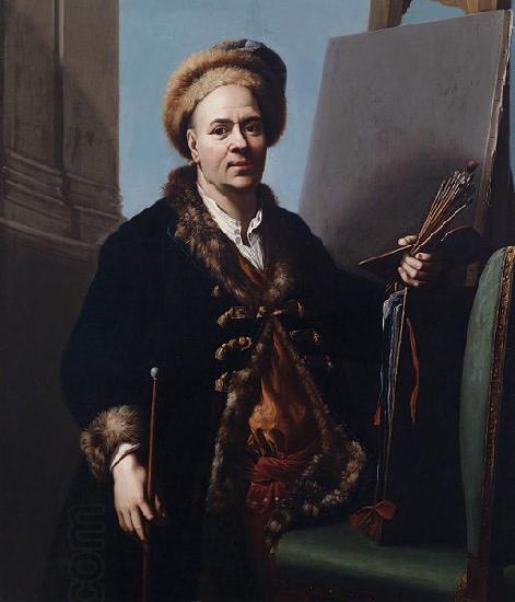 Jacob van Schuppen Self-portrait oil painting picture